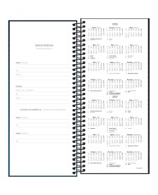 imagem de detalhe produto Agenda Executiva Espiral Diária 11,9 x 27,5 cm Comercial Ideale 2026