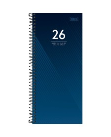 imagem principal do produto Agenda Executiva Espiral Diária 11,9 x 27,5 cm Comercial Ideale 2026