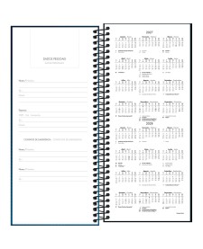 imagem de detalhe produto Agenda Executiva Espiral Diária 11,9 x 27,5 cm Comercial Ideale 2027