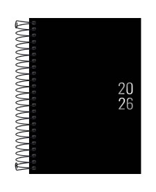 imagem principal do produto Agenda Executiva Espiral Diária 12,9 x 18,7 cm Napoli 2026