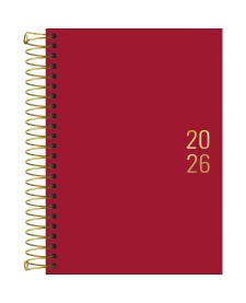 imagem principal do produto Agenda Executiva Espiral Diária 12,9 x 18,7 cm Napoli Cores 2026