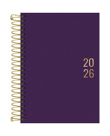 imagem principal do produto Agenda Executiva Espiral Diária 12,9 x 18,7 cm Napoli Cores 2026