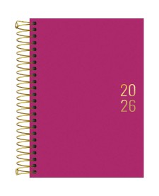 imagem principal do produto Agenda Executiva Espiral Diária 12,9 x 18,7 cm Napoli Feminina 2026