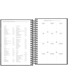 imagem de detalhe produto Agenda Executiva Espiral Diária 12,9 x 18,7 cm Spot 2026