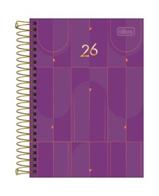 imagem principal do produto Agenda Executiva Espiral Diária 129 x 187 cm Spot Feminina 2026