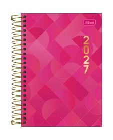 imagem principal do produto Agenda Executiva Espiral Diária 129 x 187 cm Spot Feminina 2027