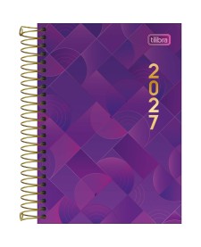 imagem principal do produto Agenda Executiva Espiral Diária 129 x 187 cm Spot Feminina 2027