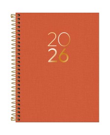 imagem principal do produto Agenda Executiva Espiral Diária 17,7 x 24 cm Lume 2026