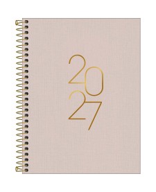 imagem principal do produto Agenda Executiva Espiral Diária 17,7 x 24 cm Lume 2027