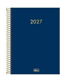 imagem principal do produto Agenda Executiva Espiral Diária 20 x 27,5 cm Napoli Cores 2027