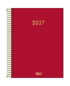 imagem principal do produto Agenda Executiva Espiral Diária 20 x 27,5 cm Napoli Cores 2027