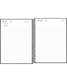 imagem de detalhe produto Agenda Executiva Espiral Diária 20 x 27,5 cm Spot 2026