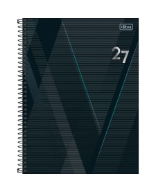 imagem principal do produto Agenda Executiva Espiral Diária 20 x 27,5 cm Spot 2027