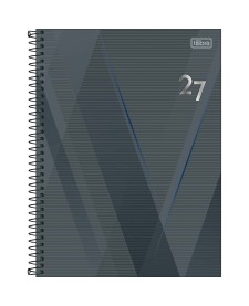 imagem principal do produto Agenda Executiva Espiral Diária 20 x 27,5 cm Spot 2027