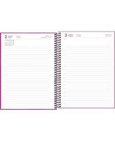 imagem de detalhe produto Agenda Executiva Espiral Diária 20 x 27,5 cm Spot Feminina 2026
