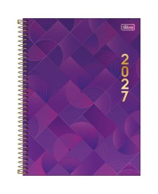 imagem principal do produto Agenda Executiva Espiral Diária 20 x 27,5 cm Spot Feminina 2027