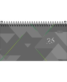 imagem principal do produto Agenda Executiva Espiral Semanal 16,7 x 8,9 cm Spot 2026