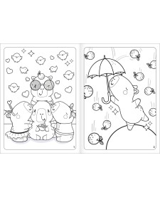 imagem de detalhe produto Album Colorir Capyclub 8 Folhas