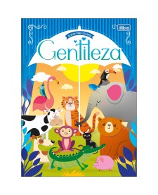 imagem principal do produto Álbum Colorir Gentileza Aprender, Brincar e Colorir 8 Folhas