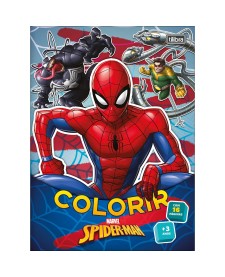 imagem principal do produto Album Colorir Spider-Man 8 Folhas