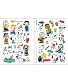 imagem de detalhe produto Álbum de Atividades com Adesivos Cenário Mágico Snoopy