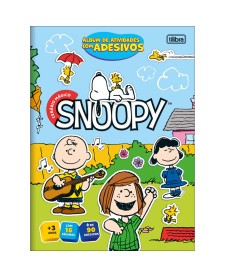imagem principal do produto Álbum de Atividades com Adesivos Cenário Mágico Snoopy