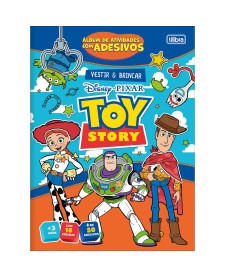 imagem principal do produto Álbum de Atividades Vestir & Brincar Toy Story 8 Folhas