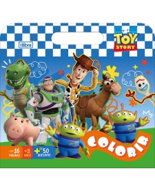 imagem principal do produto Álbum de colorir Maleta Toy Story 8 Folhas