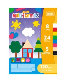 imagem principal do produto Álbum Folhas Soltas Multiformas 24 Folhas