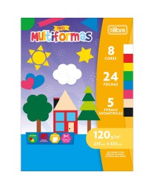 imagem principal do produto Álbum Folhas Soltas Multiformas 24 Folhas