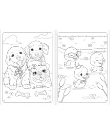 imagem de detalhe produto Álbum para Colorir Jolie 8 Folhas