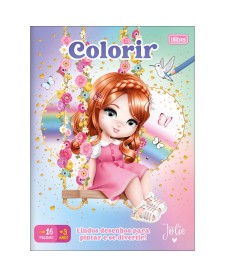 imagem principal do produto Álbum para Colorir Jolie 8 Folhas