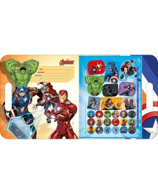 imagem de detalhe produto Álbum para Colorir Maleta Avengers 8 folhas