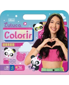 imagem principal do produto Álbum para Colorir Maleta Luluca 8 Folhas