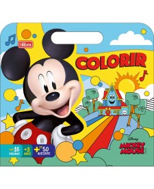 imagem principal do produto Álbum para Colorir Maleta Mickey 8 Folhas
