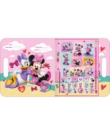 imagem de detalhe produto Álbum para Colorir Maleta Minnie 8 Folhas