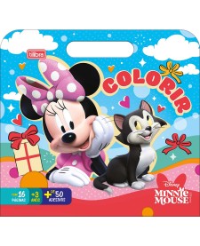 imagem principal do produto Álbum para Colorir Maleta Minnie 8 Folhas