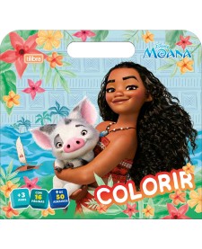 imagem principal do produto Álbum para Colorir Maleta Moana 8 Folhas