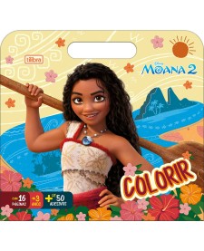 imagem principal do produto Álbum para Colorir Maleta Moana 8 Folhas