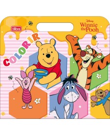 imagem principal do produto Álbum para Colorir Maleta Pooh 8 Folhas