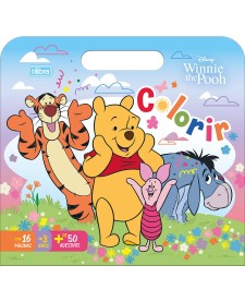 imagem principal do produto Álbum para Colorir Maleta Pooh 8 Folhas
