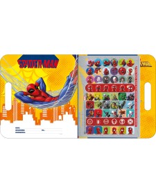 imagem de detalhe produto Álbum para Colorir Maleta Spider-Man 8 Folhas