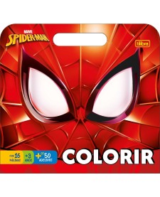 imagem principal do produto Álbum para Colorir Maleta Spider-Man 8 Folhas