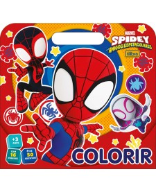 imagem principal do produto Álbum para Colorir Maleta Spidey 8 Folhas