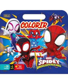 imagem principal do produto Álbum para Colorir Maleta Spidey 8 Folhas