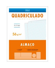 imagem principal do produto Almaço Quadriculado 5x5mm 16 Folhas
