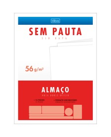 imagem principal do produto Almaço sem Pauta 16 Folhas