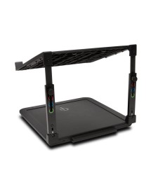 imagem de detalhe produto Apoio para Notebook com carregador de Smartphone de tecnologia Qi - Sistema SmartFit