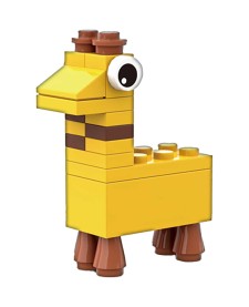 imagem principal do produto Apontador 1 Furo com Depósito de Montar - Animais - Sortidos