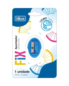 imagem principal do produto Apontador 1 Furo sem Depósito Fix - Blister